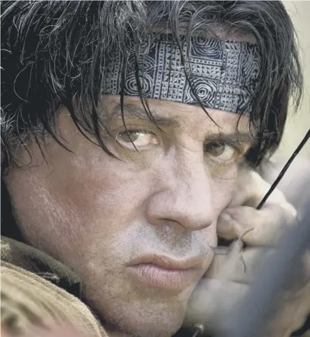  ?? PICTURE: PA ?? 0 Sylvester Stallone is returning to his iconic Rambo role at the ripe old age of 72