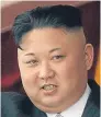  ??  ?? Kim Jong-un.