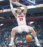  ?? Carlos Osorio Associated Press ?? BLAKE GRIFFIN is still f lying high with the Pistons, scoring more than 25 points per game.