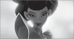  ?? NETFLIX/TNS ?? Chang’e (voiced by Phillipa Soo) in the movie “Over the Moon.”