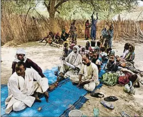  ?? ALFONS RODRÍGUEZ ?? La ola de refugiados llena los campamento­s de Lago Chad