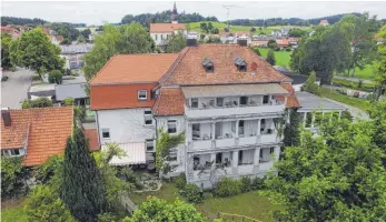  ?? FOTO: OLAF WINKLER ?? Im Herbst soll im früheren Seniorenhe­im eine neue Kindergart­engruppe einziehen können.