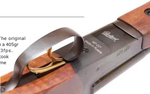  ??  ?? TOP: ‘Made in Russia’ and Baikal brand name under the receiver.