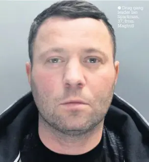  ?? Drug gang leader Ian Spackman, 37, from Maghull ??