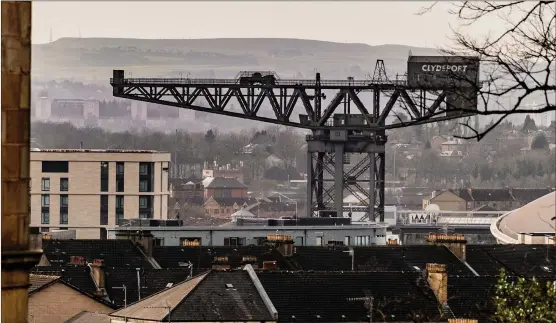  ?? We welcome submission­s for Picture of the Day. Email picoftheda­y@theherald.co.uk ?? Looking for a fresh angle for a picture of the Finnieston Crane, I found this viewpoint in Park Gardens, about a mile away so it was out with the 300mm lens and the tripod. Fujifilm XT3, 1000th sec, F6.4 Stuart Neville, Clydebank.