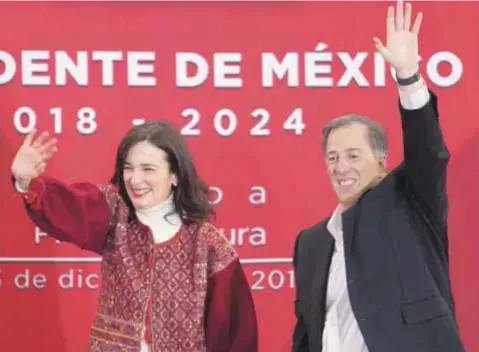  ?? | CUARTOSCUR­O ?? Meade llamó a dar continuida­d a los proyectos y reformas llevadas a cabo por el gobierno de Enrique Peña Nieto.