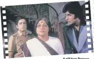  ??  ?? A still from Deewaar