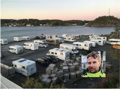  ?? FOTO: TIPSER/ARKIV ?? FEIL: Lars Erik Ødegården (innfelt) mener det vil vaere feil om kommunen skulle legge til rette for camping på Gundershol­men.