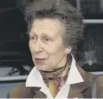  ??  ?? The Princess Royal praised the skills of the island weavers