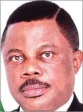  ??  ?? Anambra State Governor, Willie Obiano