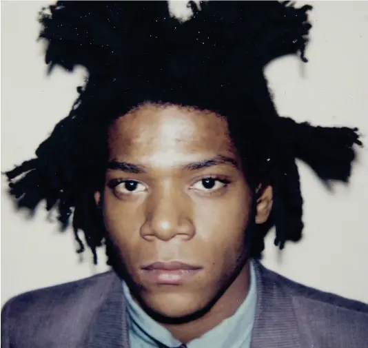  ?? KEYSTONE ?? Basquiat (quello vero) d’après Andy Warhol (l’originale, pure lui)