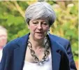  ?? Foto: dpa ?? Nach der Wahl ist das Image von Theresa May angeschlag­en.