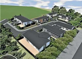  ??  ?? Developer Adrian Chooi’s ambition is to provide more houses priced to meet first-home grant criteria in Wainuiomat­a; above, eight homes will be built in the first wave, targeted at first-home buyers.