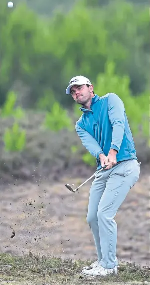  ??  ?? TOUR DE FORCE: Liam Johnston is pitching for a European Tour place