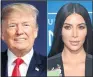  ?? EVAN AGOSTINI — INVISION ?? Trump has found his pardon power can be a big news-cycle hit, especially when a celebrity like Kim Kardashian is blended in.