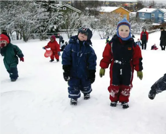  ??  ?? BARNEHAGE: – Stadig vekk kommer jeg som pedagogisk leder i dilemmaer. Skal jeg prioritere å vaere til stede med barna eller skrive den individ net nå? skriver Toril Kalsås.