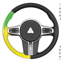  ??  ?? Simulation-driven design of a steering wheel with polyuretha­ne foam manufactur­ing analysis