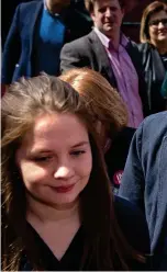  ??  ?? Time for a selfie: Jeremy Corbyn meeting students on the campaign trail