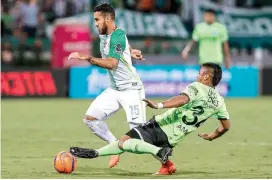  ?? FOTO ?? Imágenes del 0-0 entre Nacional y Cali. El verde paisa no cae en casa ante los azucareros desde 2009.