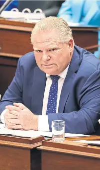  ?? RICHARD LAUTENS TORONTO STAR ?? So complete is the coup against Toronto city council by the province that Thursday’s emergency council meeting was more akin to a wake than an awakening, writes Royson James.