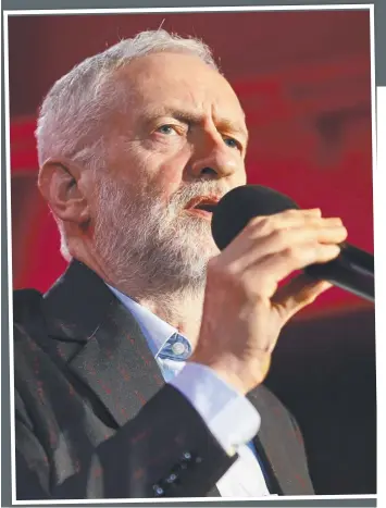  ?? DOUBTS: Opposition Labour Party leader Jeremy Corbyn. ??