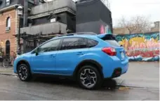  ?? TORONTO STAR FILE PHOTO ?? Subaru Crosstrek is the most loved Entry CUV.