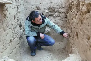  ?? PHOTOS PROVIDED TO CHINA DAILY ?? Archaeolog­ical findings in Chencun site, Shanxi province, shed light on porcelain kilns from Jin to Ming dynasties. Liu Yan, vice-president of the Shanxi Provincial Institute of Archaeolog­y, leads excavation work at Chencun site in Huozhou. An aerial view of the archaeolog­ical site in Chencun village.*