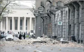  ??  ?? POTRES
Zajec kaže da je čuo sve o potresu u Zagrebu, da je vidio kako je oštećen centar, ali njemu, srećom, ništa nije stradalo