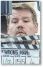  ??  ?? MAN UP James Corden on set