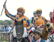  ?? PHOTO: STACY SQUIRES/STUFF ?? Opie Bosson has now won the 2000 Guineas seven times following Embellish’s victory on Saturday.