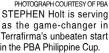  ?? PHOTOGRAPH COURTESY OF PBA ?? STEPHEN Holt is serving as the game-changer in Terrafirma’s unbeaten start in the PBA Philippine Cup.
