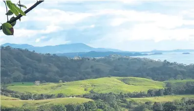  ?? Cedida ?? Paisaje natural en Mariato es parte del rico ecosistema abundante en fauna, flora y recursos de Panamá.