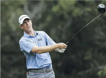  ?? GETTY IMAGES ?? In 2015, David Hearn of Brantford, Ont., had Canadian golf fans excited as he carried a two-shot lead into the final round at Glen Abbey, only to come up short and finish third behind eventual champ Jason Day.