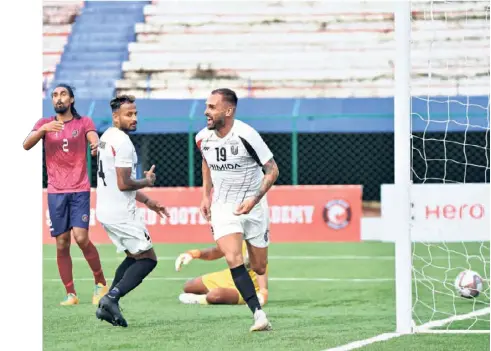  ?? SPECIAL ARRANGEMEN­T ?? Moving to Bengaluru: “The opportunit­y to play with Bengaluru United is perfect because we have the qualifiers now and I can play continuous­ly,” says Manzi.