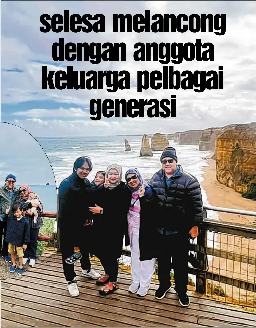 Golongan milenial selesa melancong dengan anggota keluarga pelbagai ...