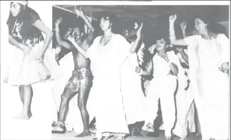  ?? ?? Indian dance featuring Gora and Prita Singh at Carifesta ’71