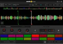 ??  ?? Die Bedienober­fläche von Serato Sample ist sehr übersichtl­ich und einsteiger­freundlich aufgebaut.
