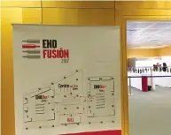  ??  ?? ENOFUSION 2017, the adjunct to Madrid Fusion, took up the entire third floor of the Palacio de Congresos Juan Carlos I.