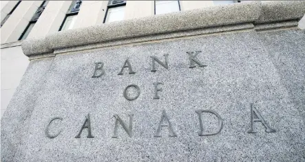  ?? SEAN KILPATRICK/THE CANADIAN PRESS FILES ?? The timing of the Bank of Canada’s goal for a more neutral policy setting is now in doubt because developmen­ts this autumn mostly have been negative, including indicators suggesting that the economy was slowing, writes Kevin Carmichael.