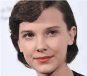  ?? — GETTY IMAGES FILES ?? MILLIE BOBBY BROWN