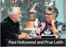  ??  ?? Paul Hollywood and Prue Leith
