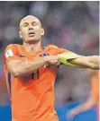  ?? FOTO: AFP ?? Arjen Robben