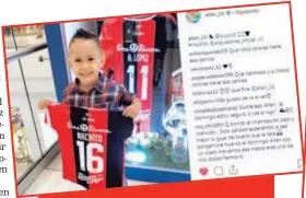  ??  ?? El hijo del Cusuco es toda una estrellas en las redes sociales.