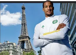  ??  ?? We’ll always have Paris: Celtic’s Jullien in the French capital