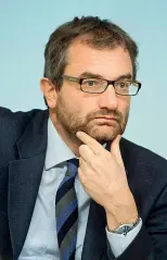  ??  ?? L’economista Luca Bianchi