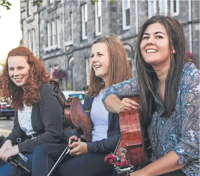  ??  ?? Hecla, a musical trio from the Outer Hebrides, will be performing.