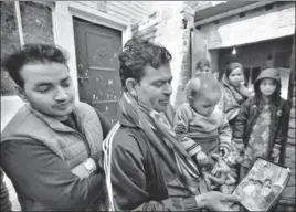  ?? BIPLOV BHUYAN / HT PHOTO ?? ■
Mohammed Chand, father-in-law of one of the victims, Noor Mohammed, at his residence in Muzaffarna­gar on Tuesday.