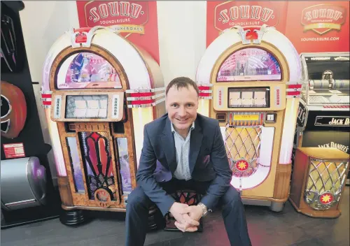  ?? PICTURE: SIMON HULME. ?? PLANNING AHEAD: Chris Black, of Sound Leisure, is calling on Yorkshire firms to continue exporting despite Brexit uncertaint­y.