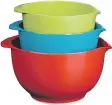 ??  ?? A good assortment of mixing bowls is a must. Having a variety of sizes comes in handy during the holidays.