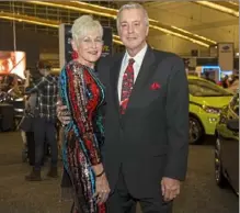  ??  ?? Loriann Putzier and her husband, John Putzier, CEO of Greater Pittsburgh Automobile Dealers Associatio­n.